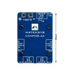 Wholesale MATEK MATEKSYS CANPDB W/ 4A BEC & JST-GH 6V to 55V Input Range(2S-12S) 38/26/7.8mm 12g 5x CAN-H/CAN-L for RC Drone